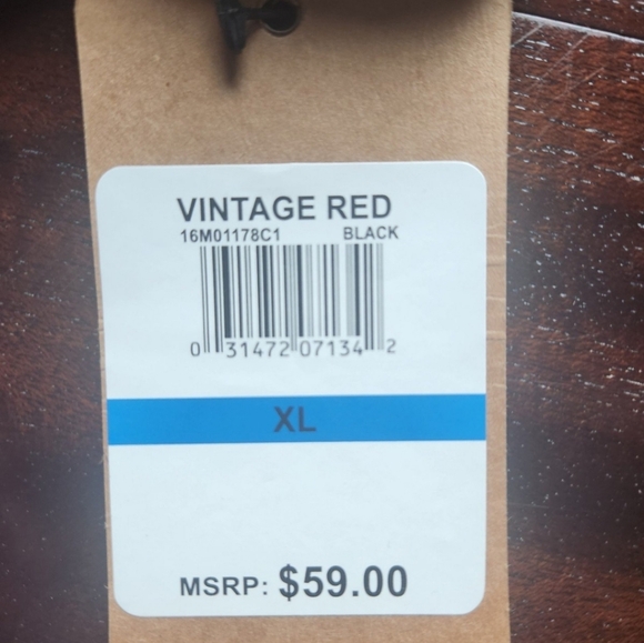 Vintage Red Button Down - Picture 3 of 5